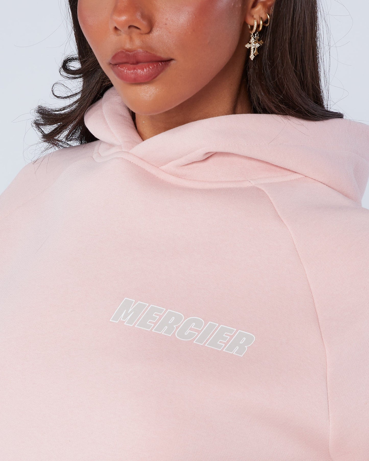 Womens Player Hoodie Blush Pink