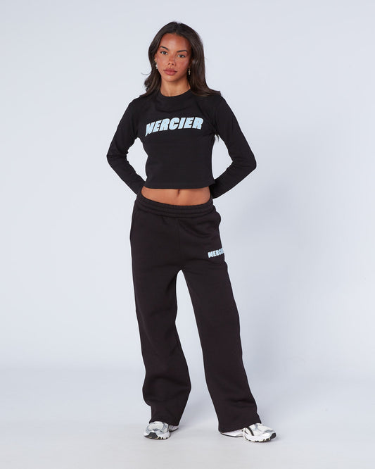Womens Player LS Tee Black