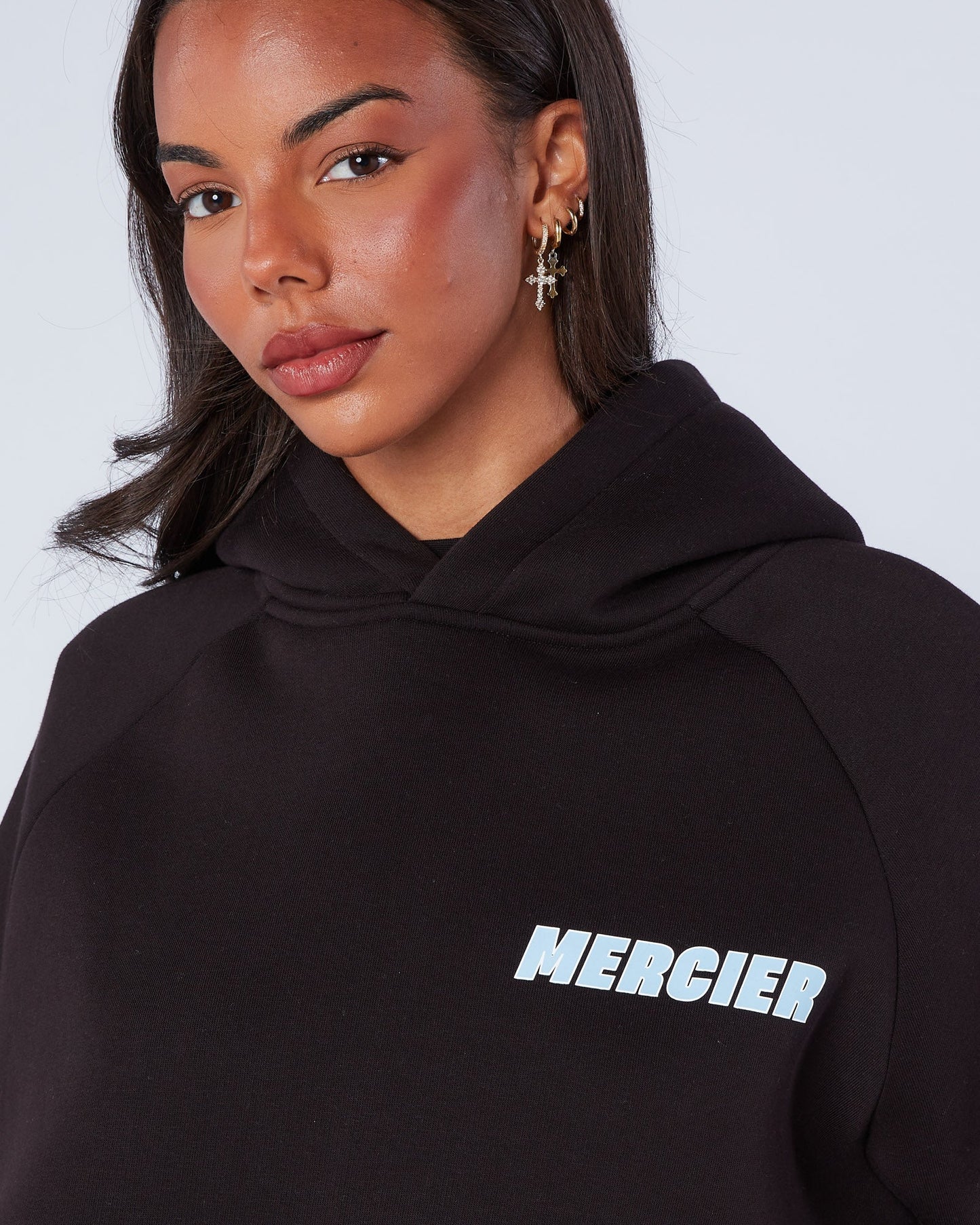 Womens Player Hoodie Black