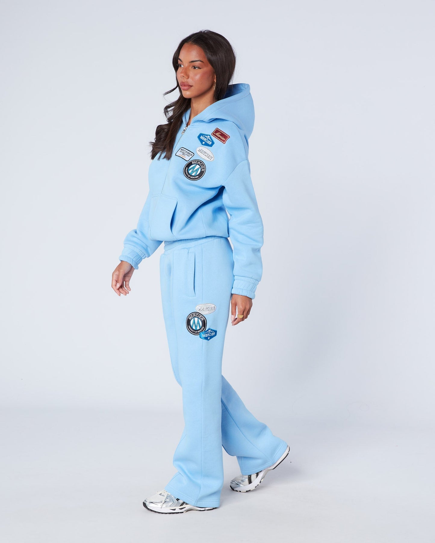 Womens OG Zip Hoodie Blue