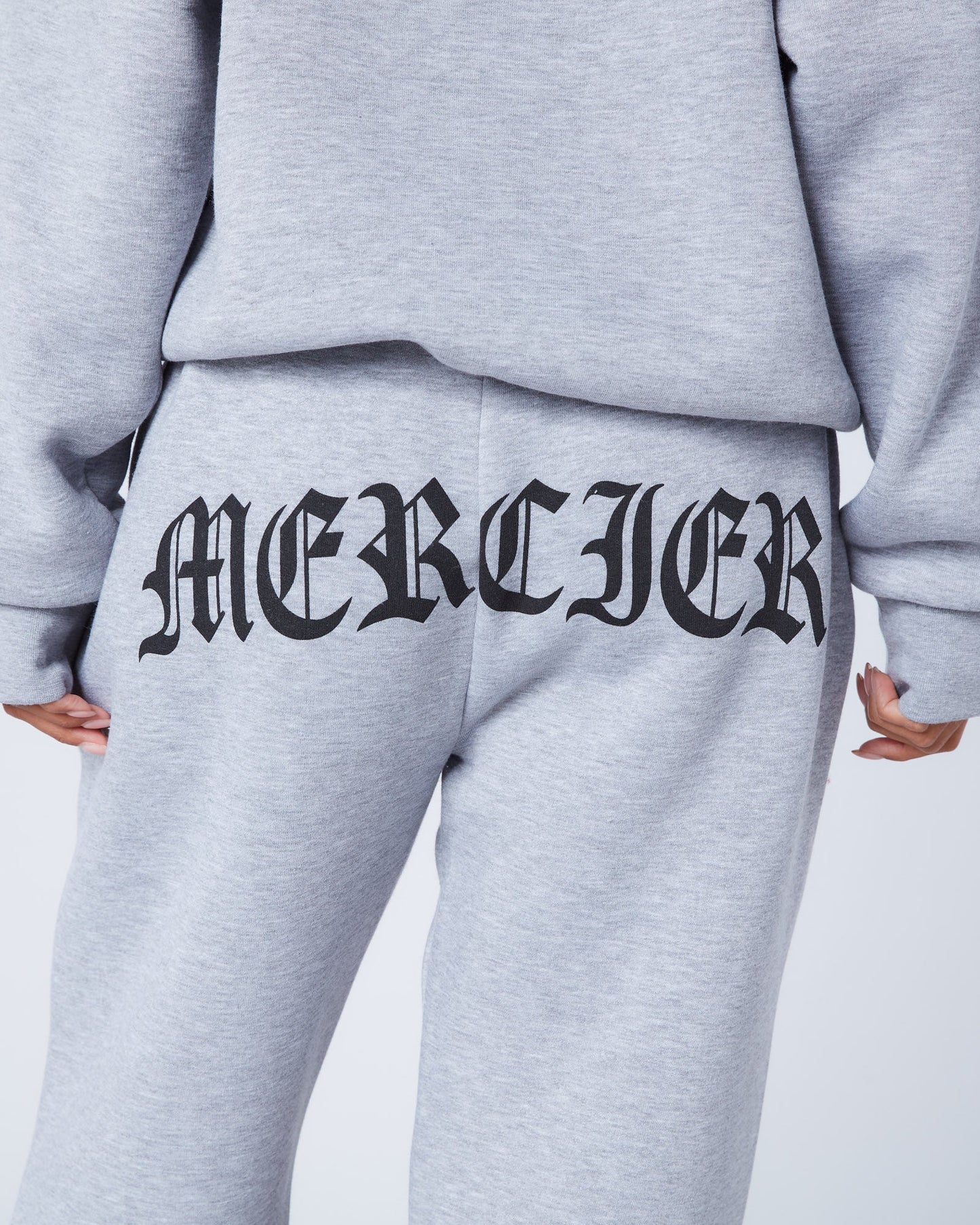 Womens Gothic Joggers Grey