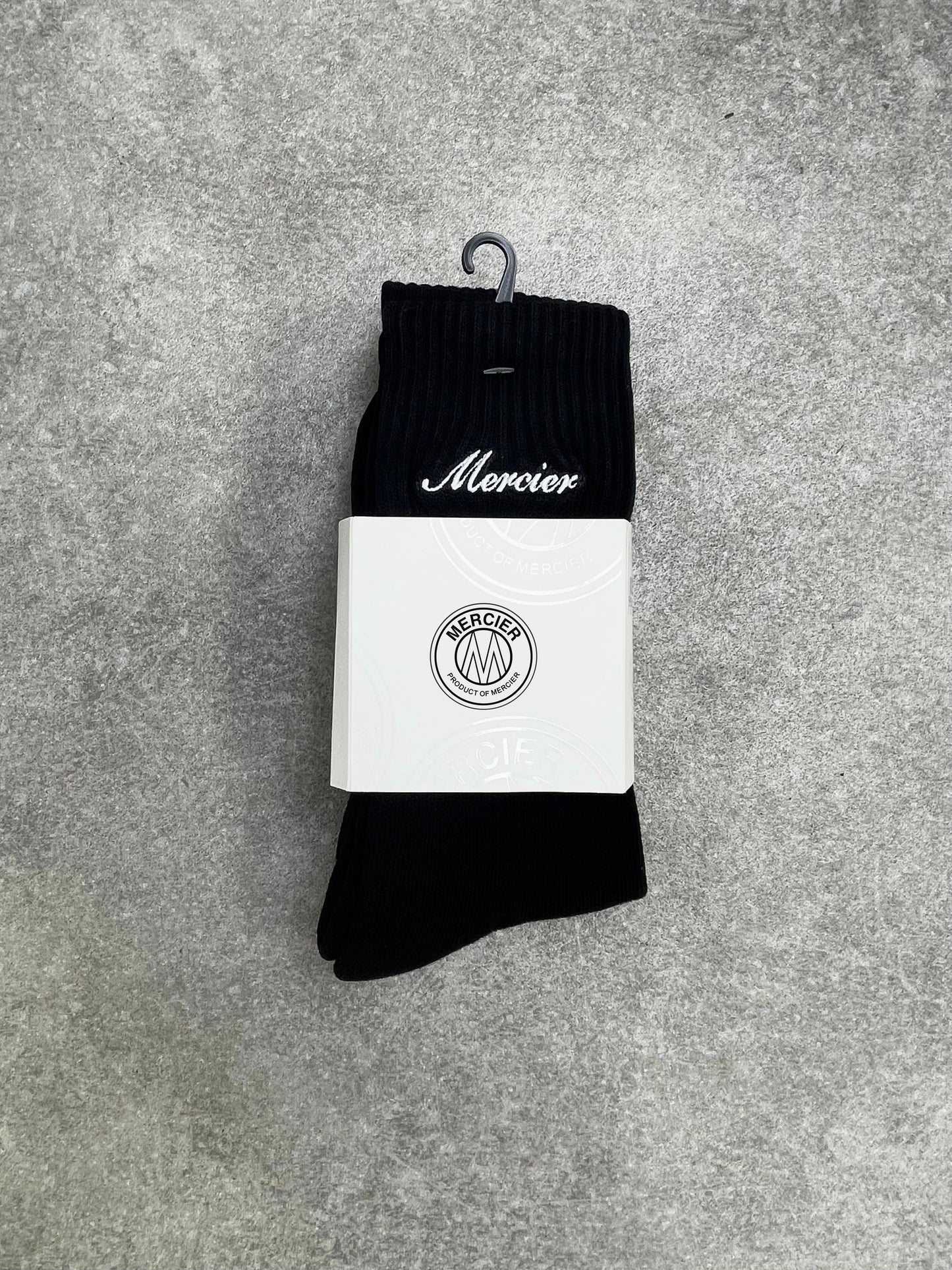 Signature Mercier 2pack Socks Black