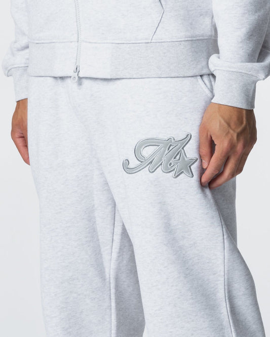 Runway Open Hem Jogger Grey Marl