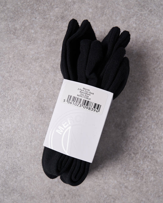 Signature Mercier 2pack Socks Black