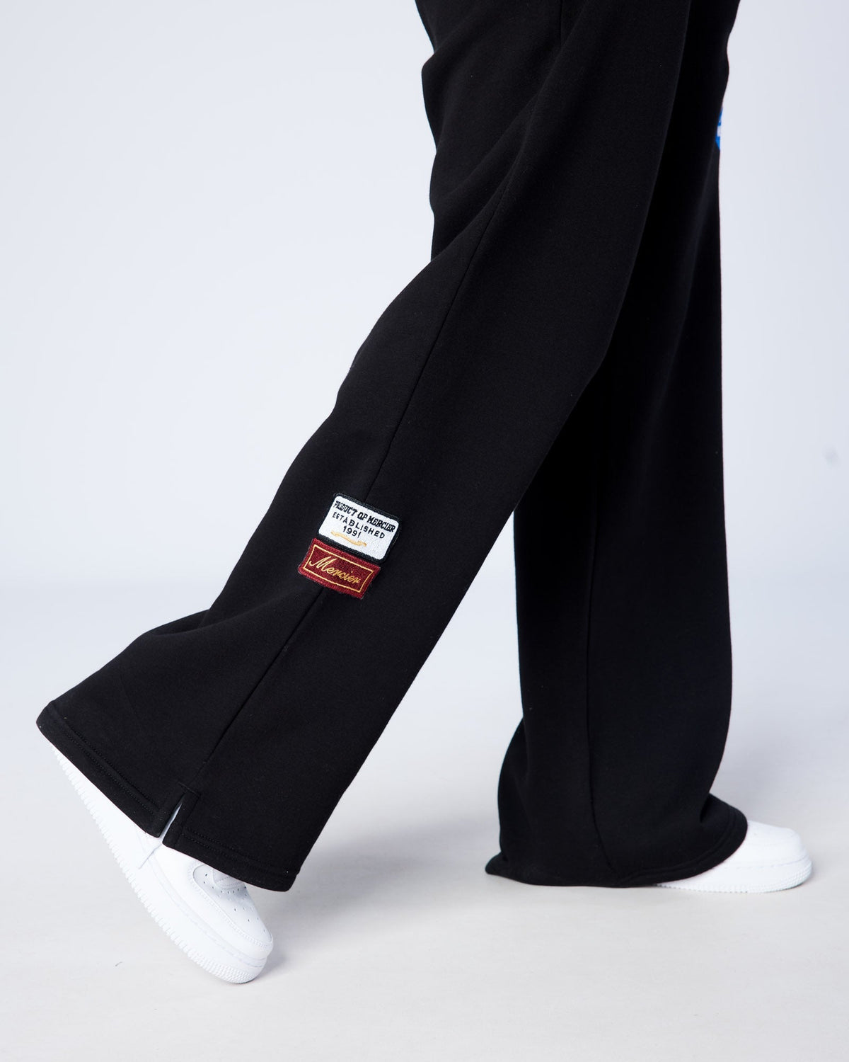 Mercier Women's Black OG Badge Drop Joggers