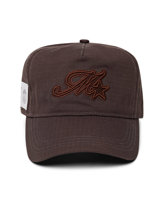 M Star Ripstop Cap Chocolate