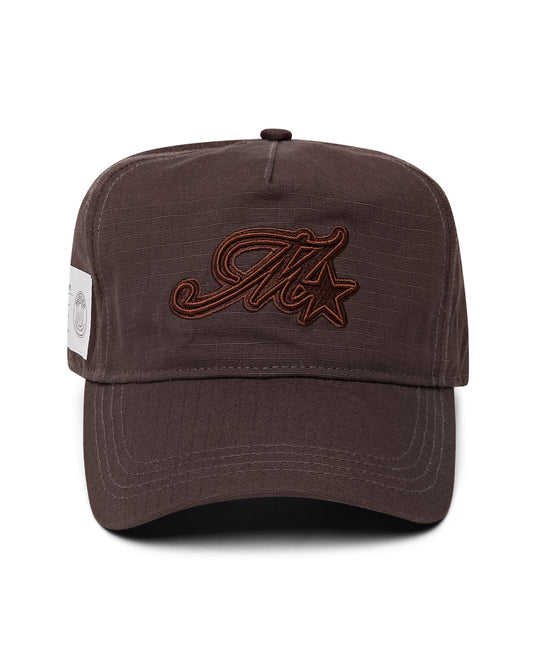 M Star Ripstop Cap Chocolate