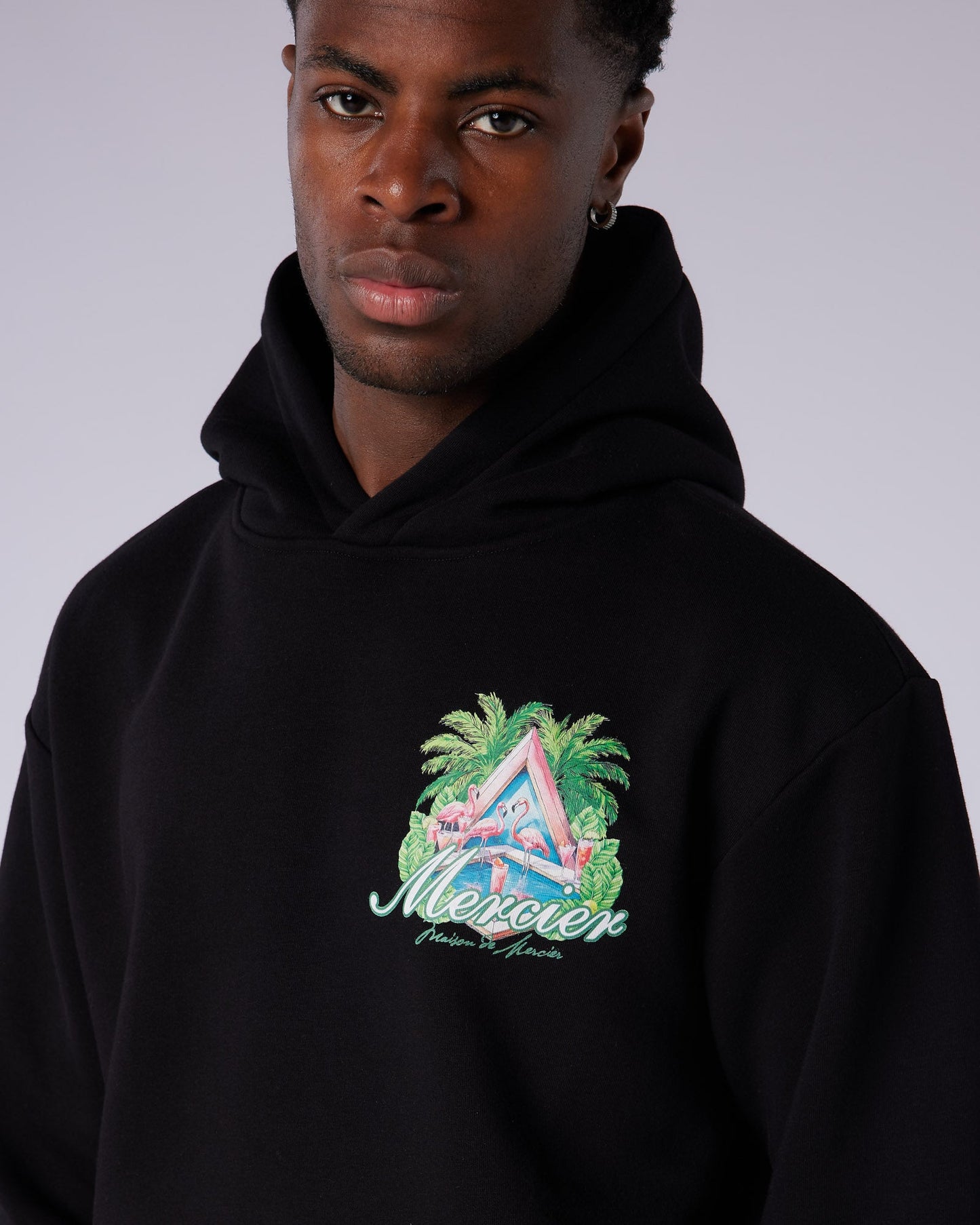 Prism Serve Hoodie Black