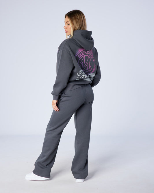 Womens Poster Joggers Charcoal