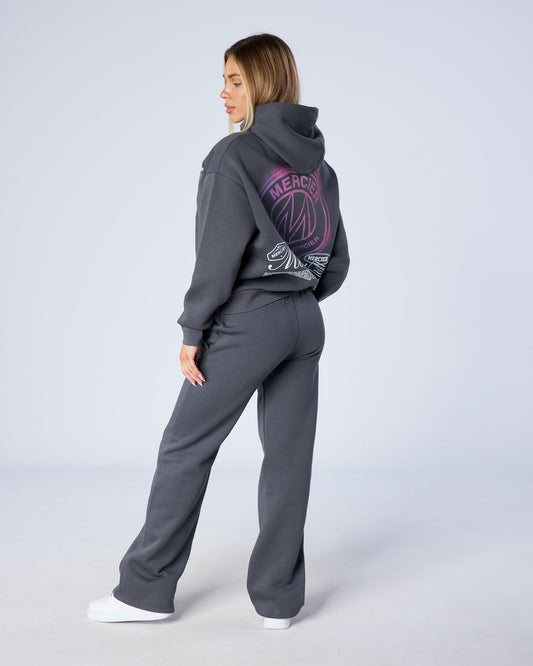 Womens Poster Joggers Charcoal