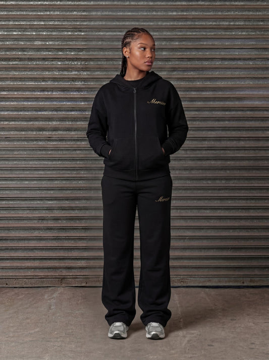 Women's Authenticity Jogger Black Gold