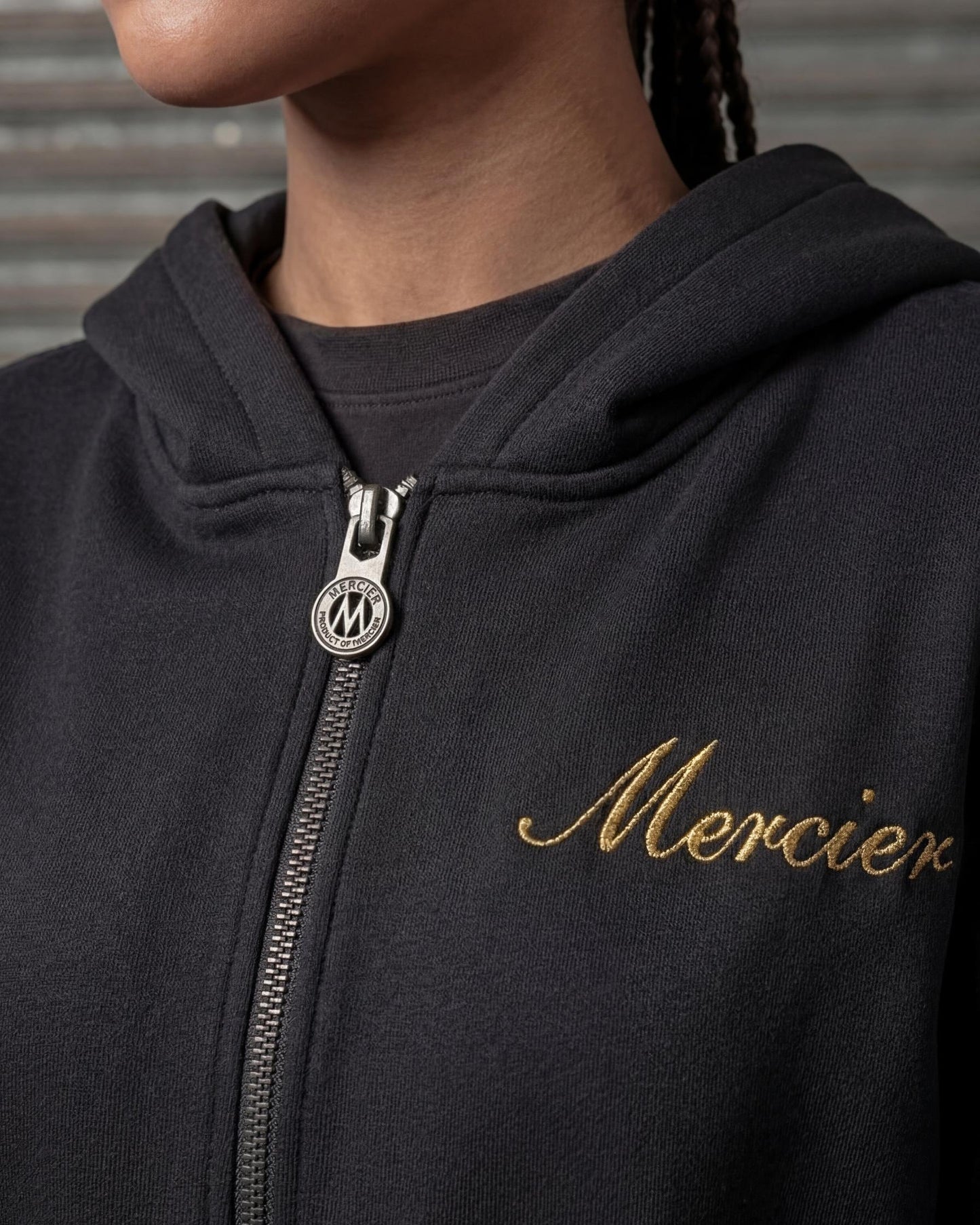 Women's Authenticity Hoodie Black Gold