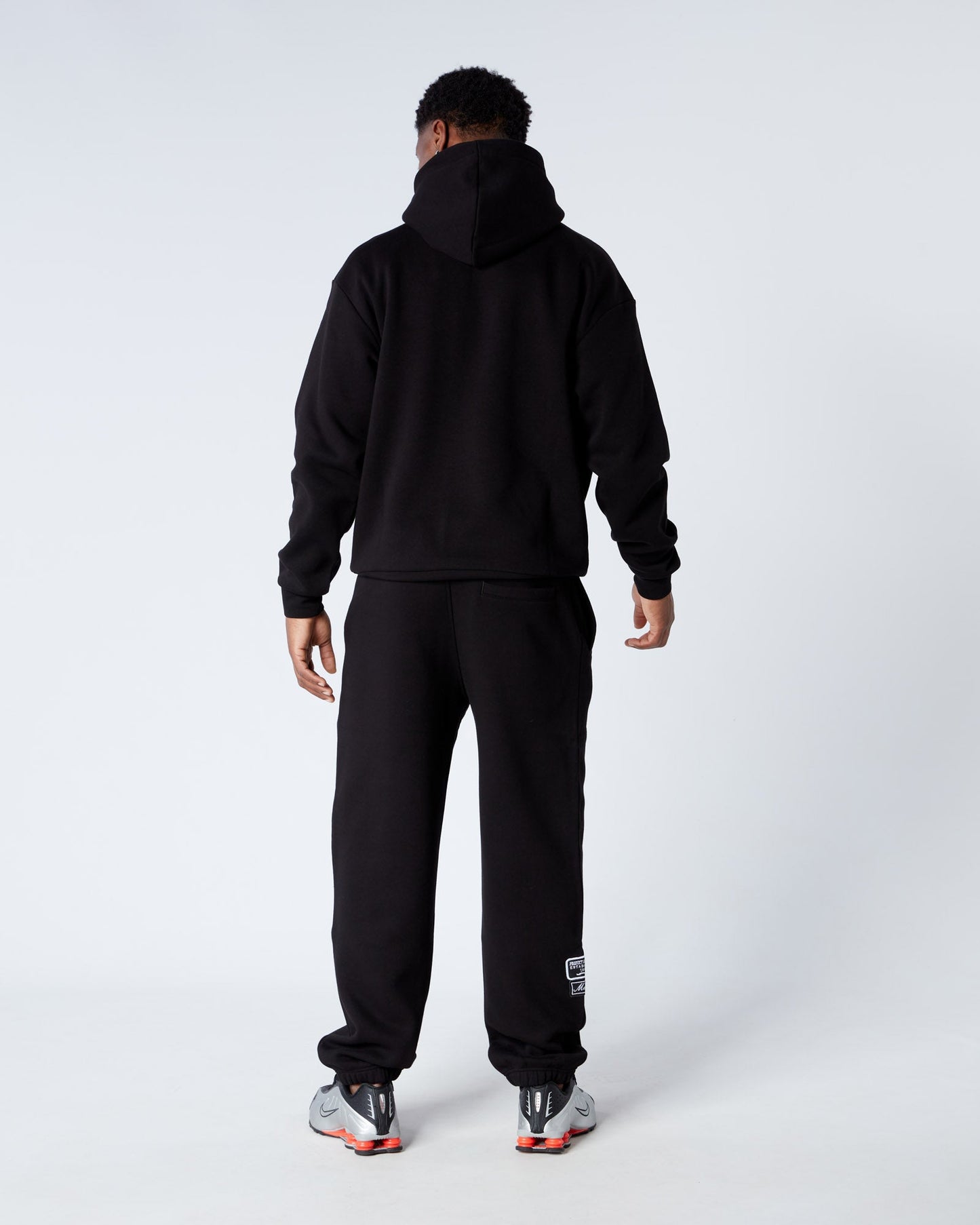 Relaxed OG Mono Hoodie Black