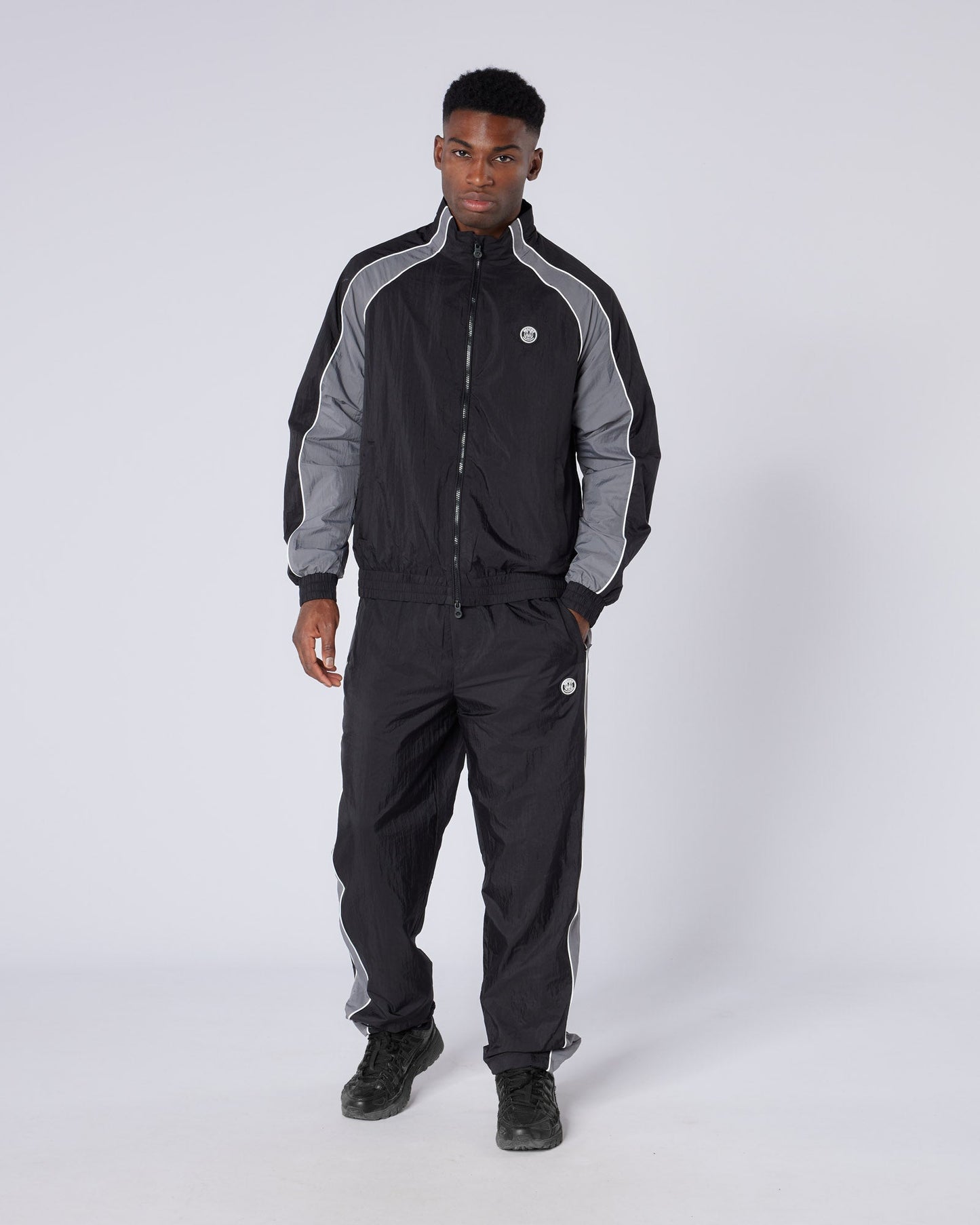 Homerun Track Pants Black Grey