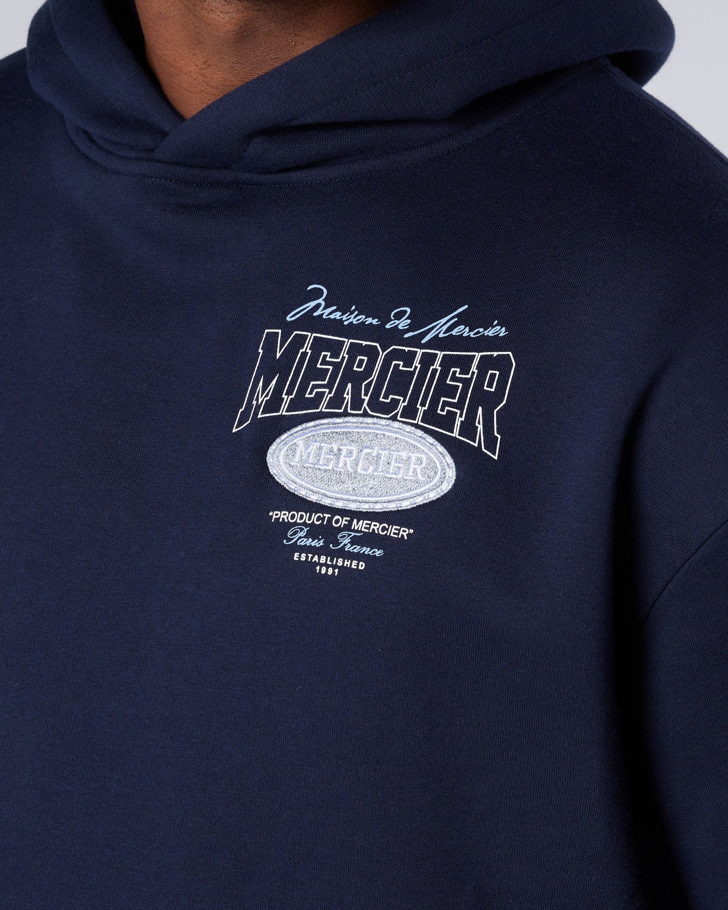 Multi Tour Hoodie Navy