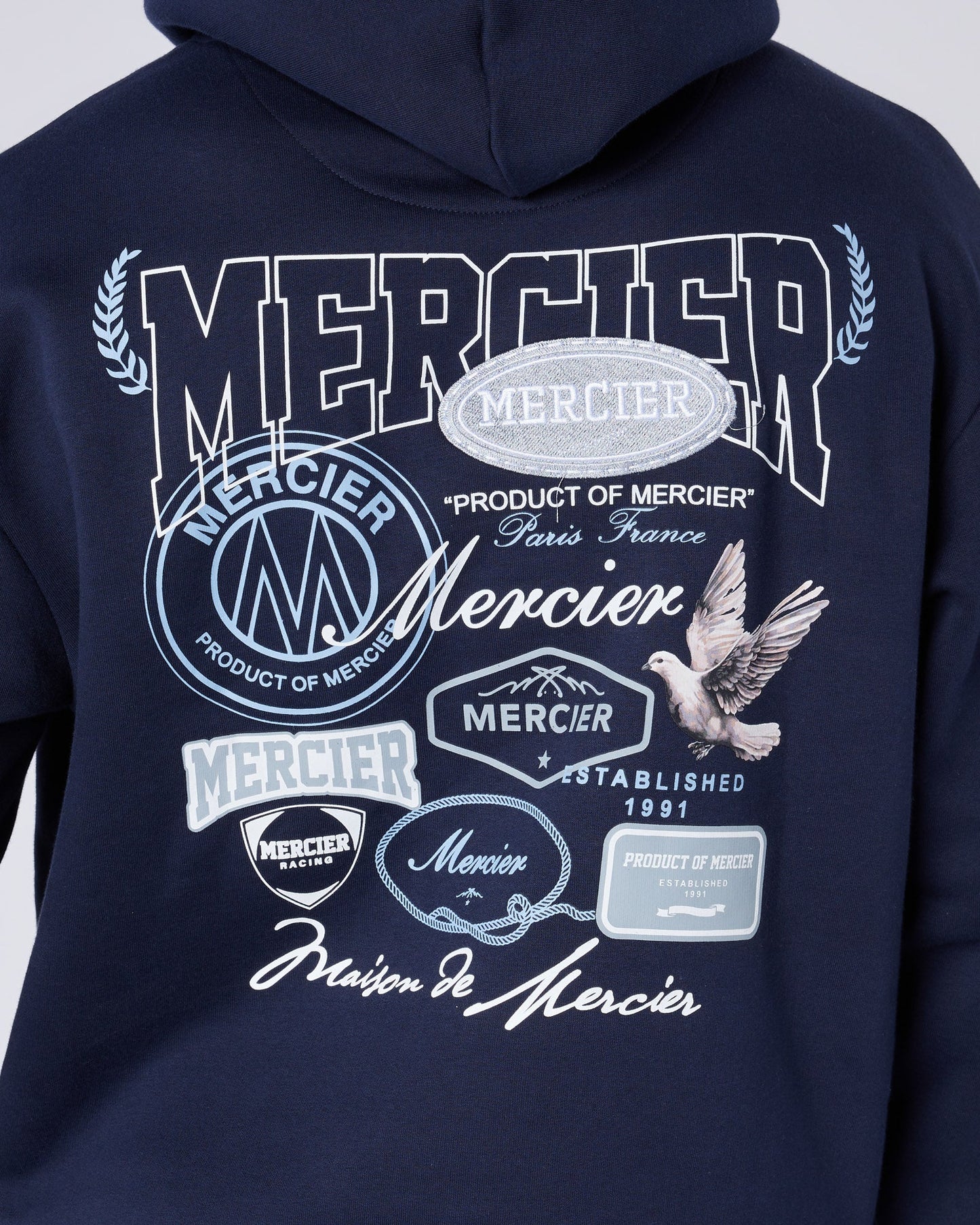 Multi Tour Hoodie Navy