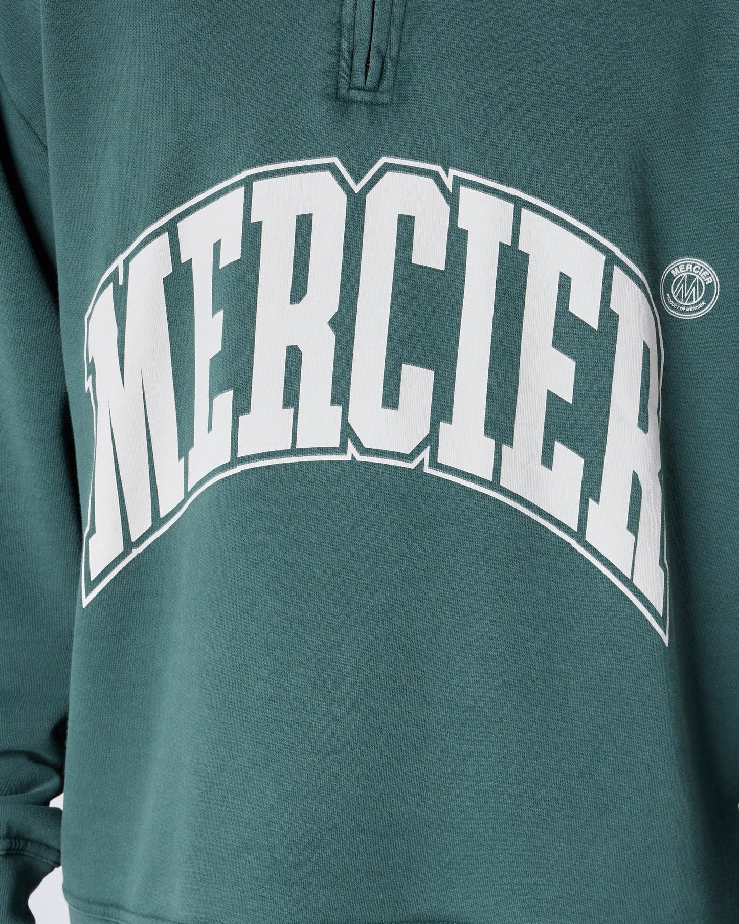 Homerun 1/4 Zip Washed Green