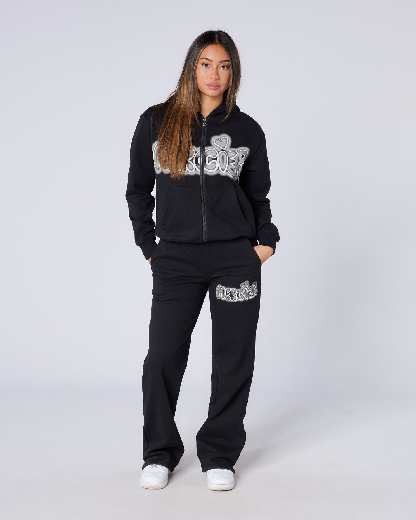 Womens Fantasy Hoodie Black