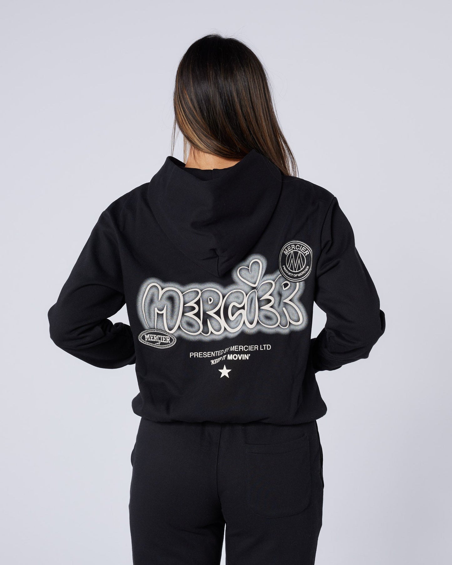 Womens Fantasy Hoodie Black