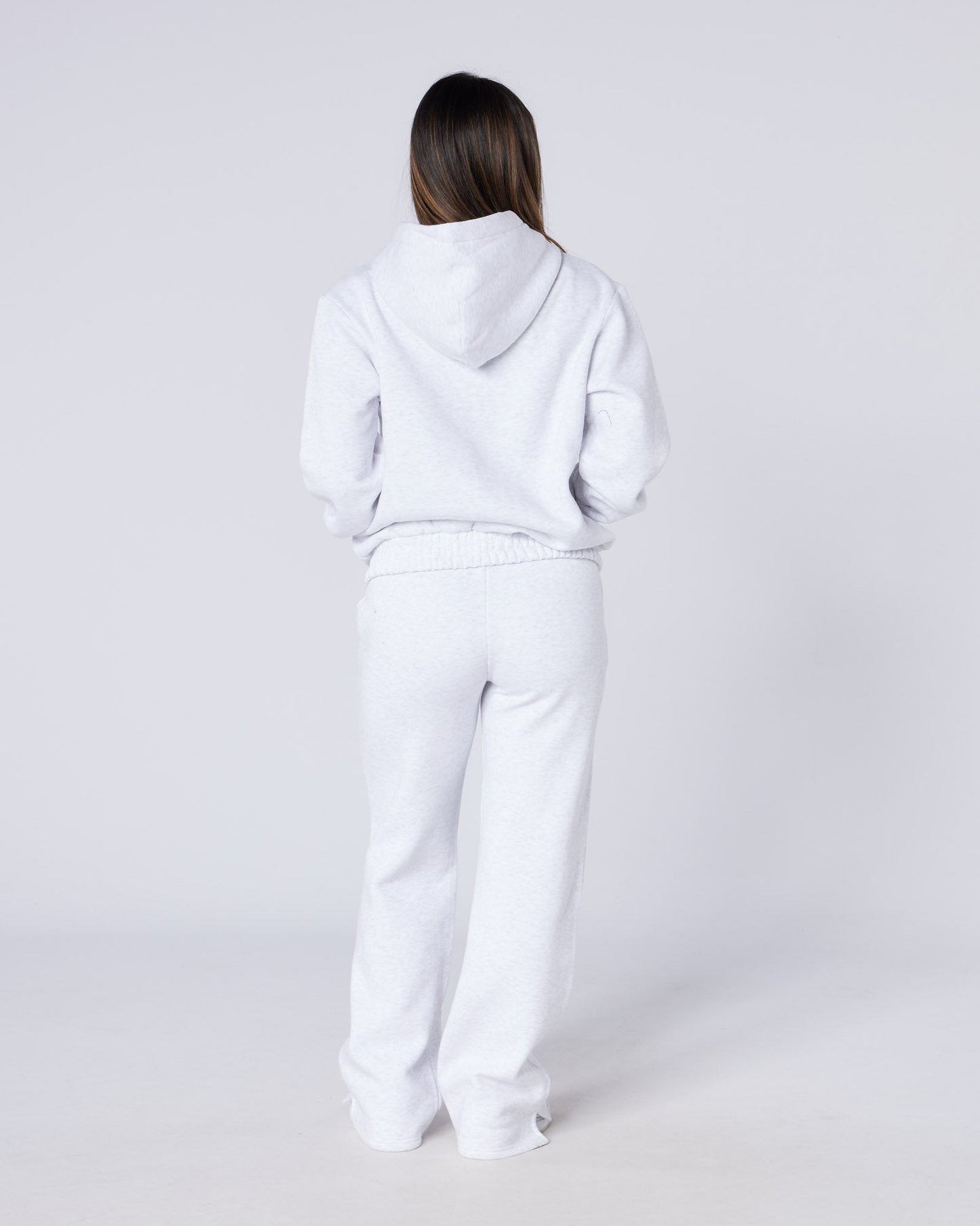 Womens Authenticity Zip Hoodie Grey