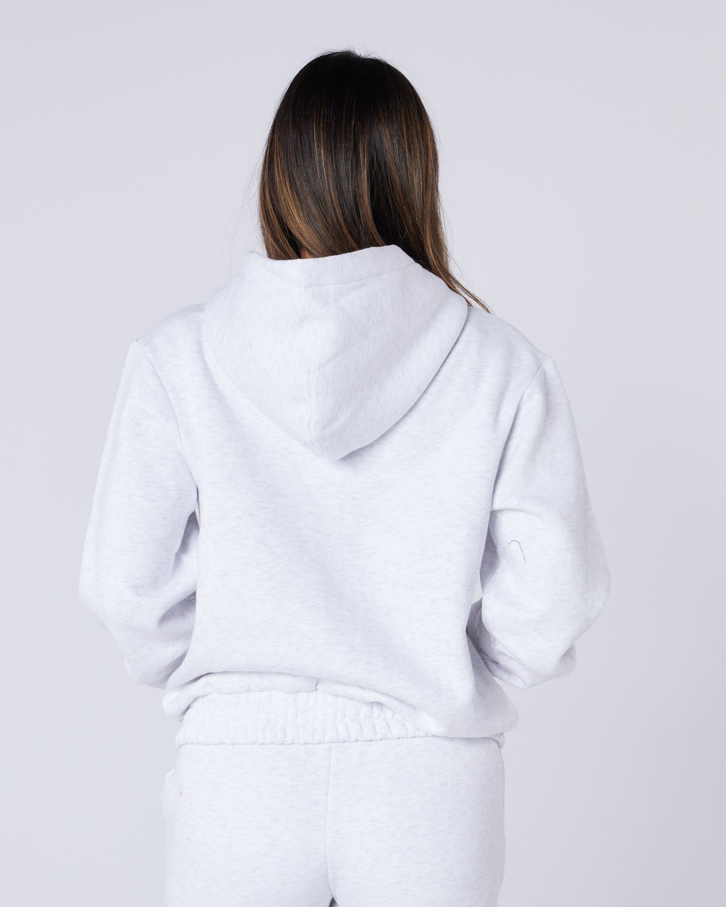 Womens Authenticity Zip Hoodie Grey