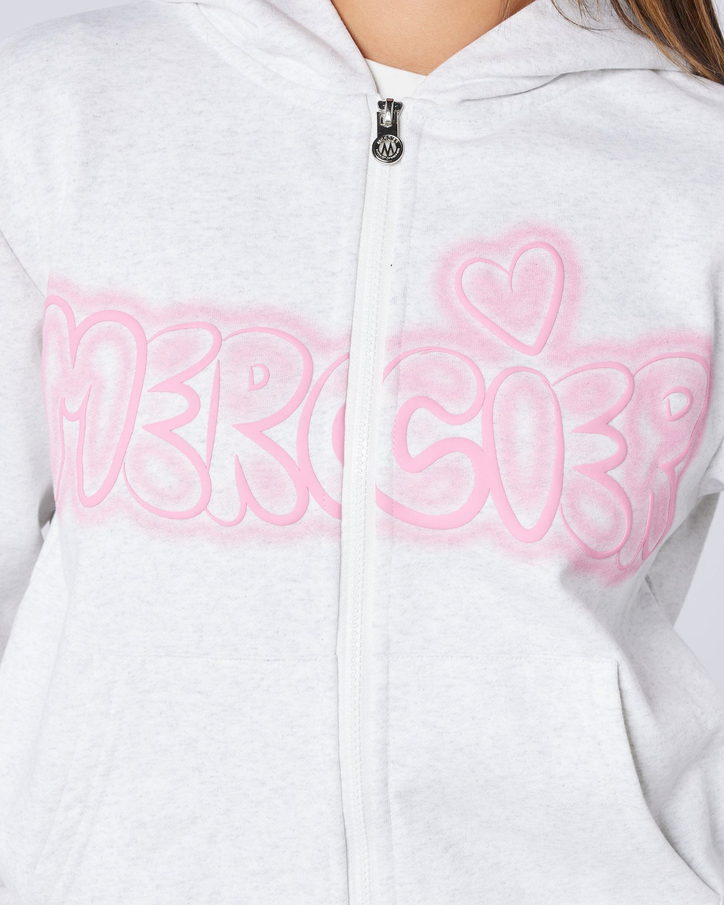 Womens Fantasy Hoodie Grey Marl