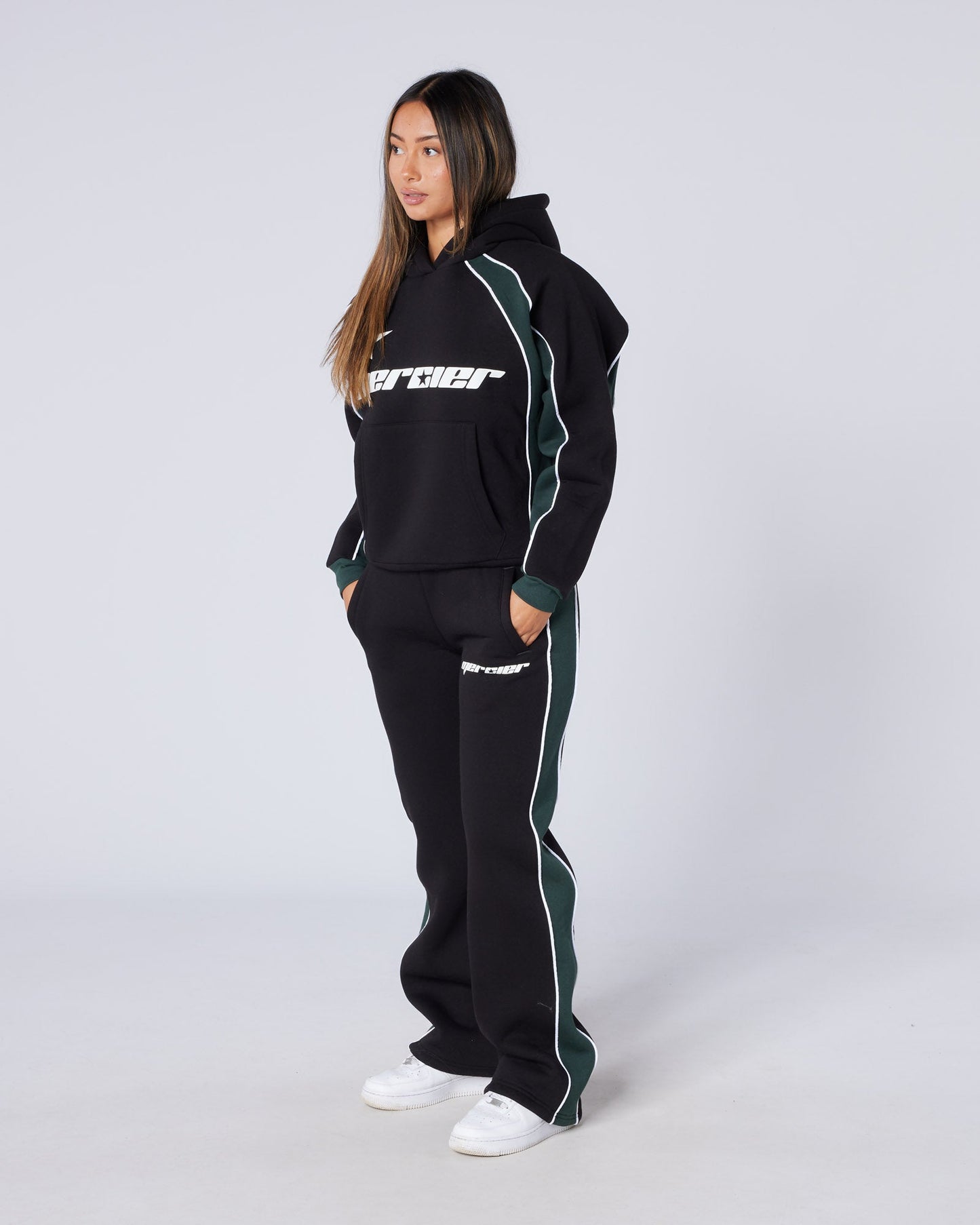 Women's Sporty Hoodie Black