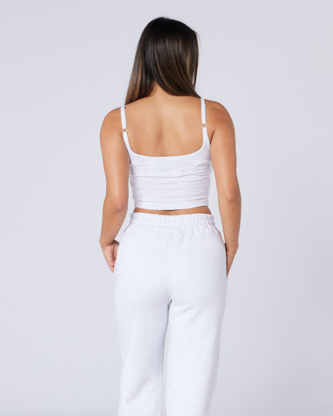 Womens Authenticity Strap Vest Grey