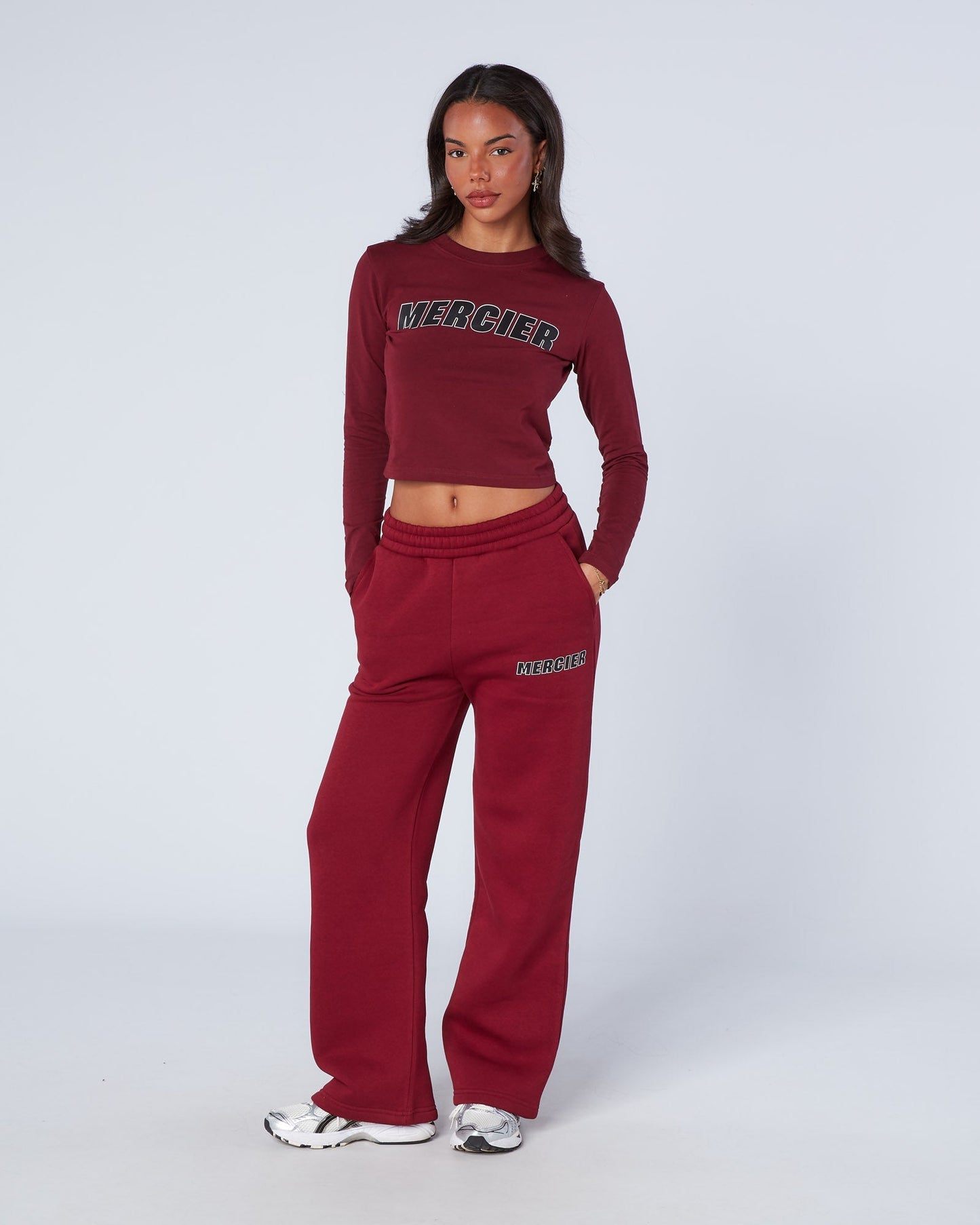 Womens Player Joggers Maroon