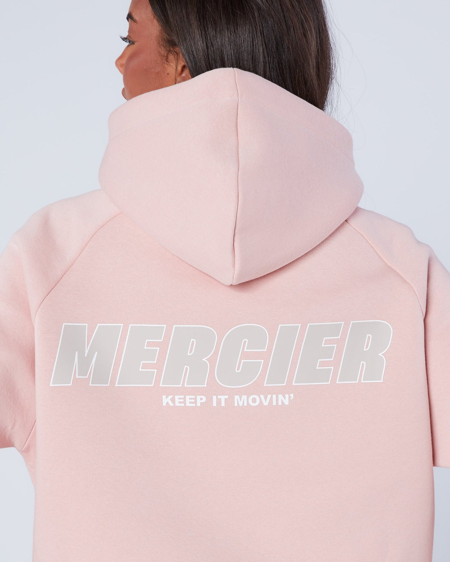 Womens Player Hoodie Blush Pink