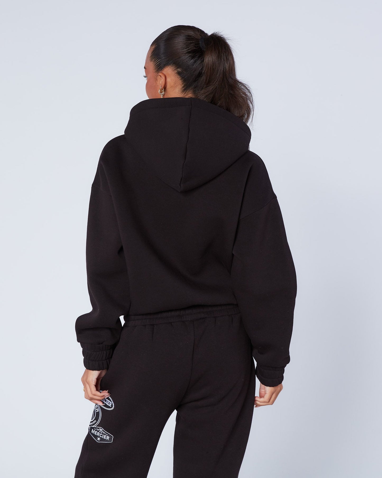 Womens Mono OG Zip Hoodie Black
