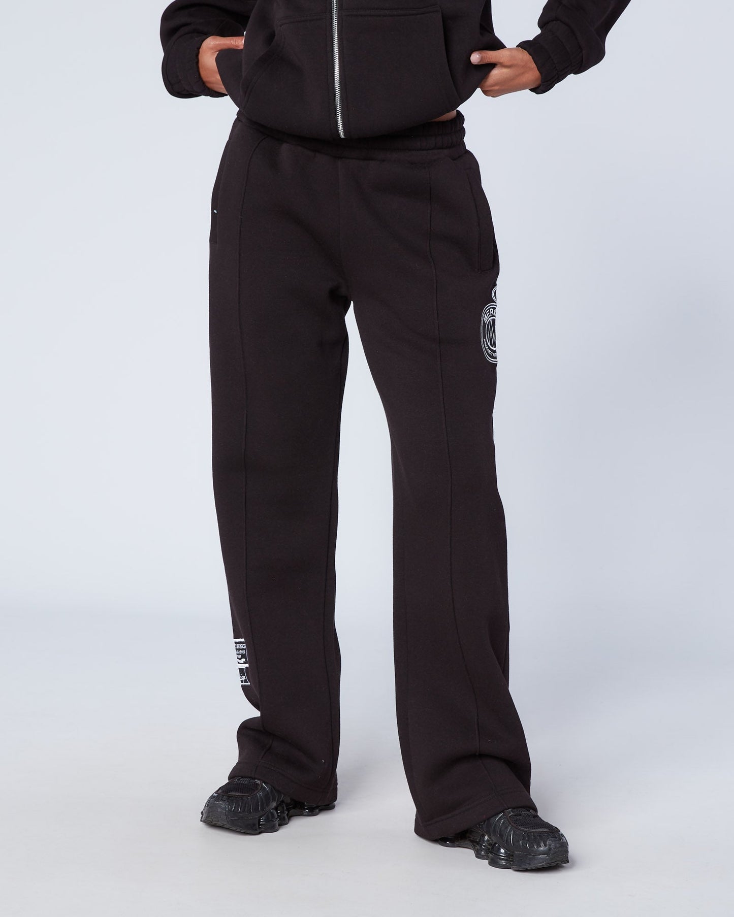 Womens Mono OG Pintuck Joggers Black