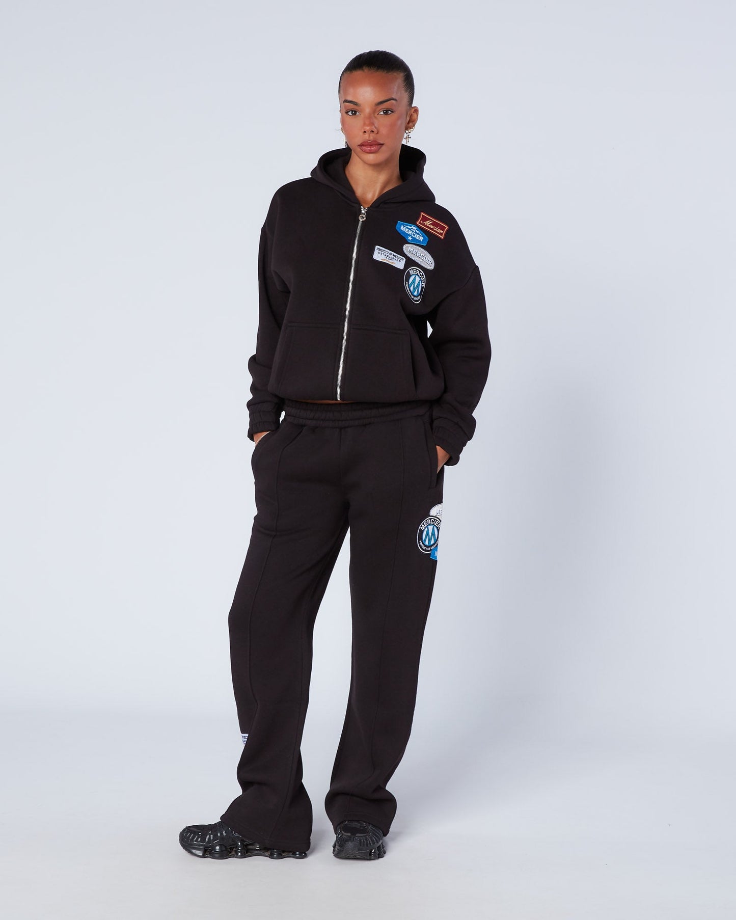 Womens OG Zip Hoodie Black