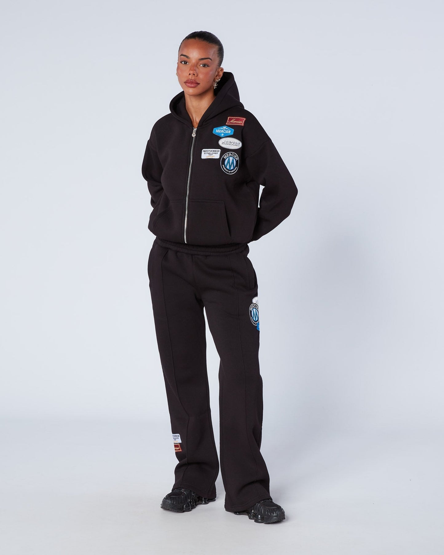 Womens OG Pintuck Joggers Black