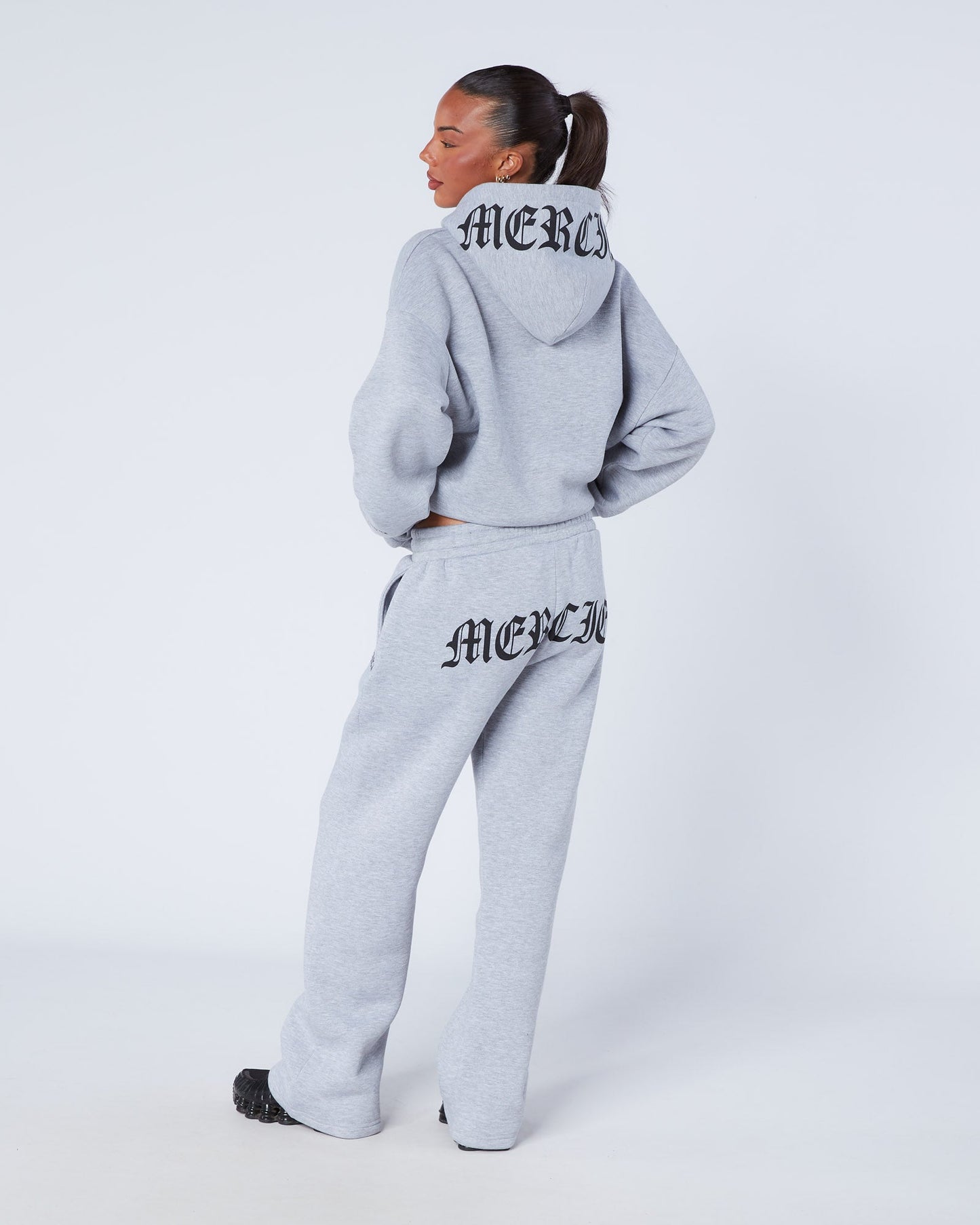 Womens Gothic Joggers Grey