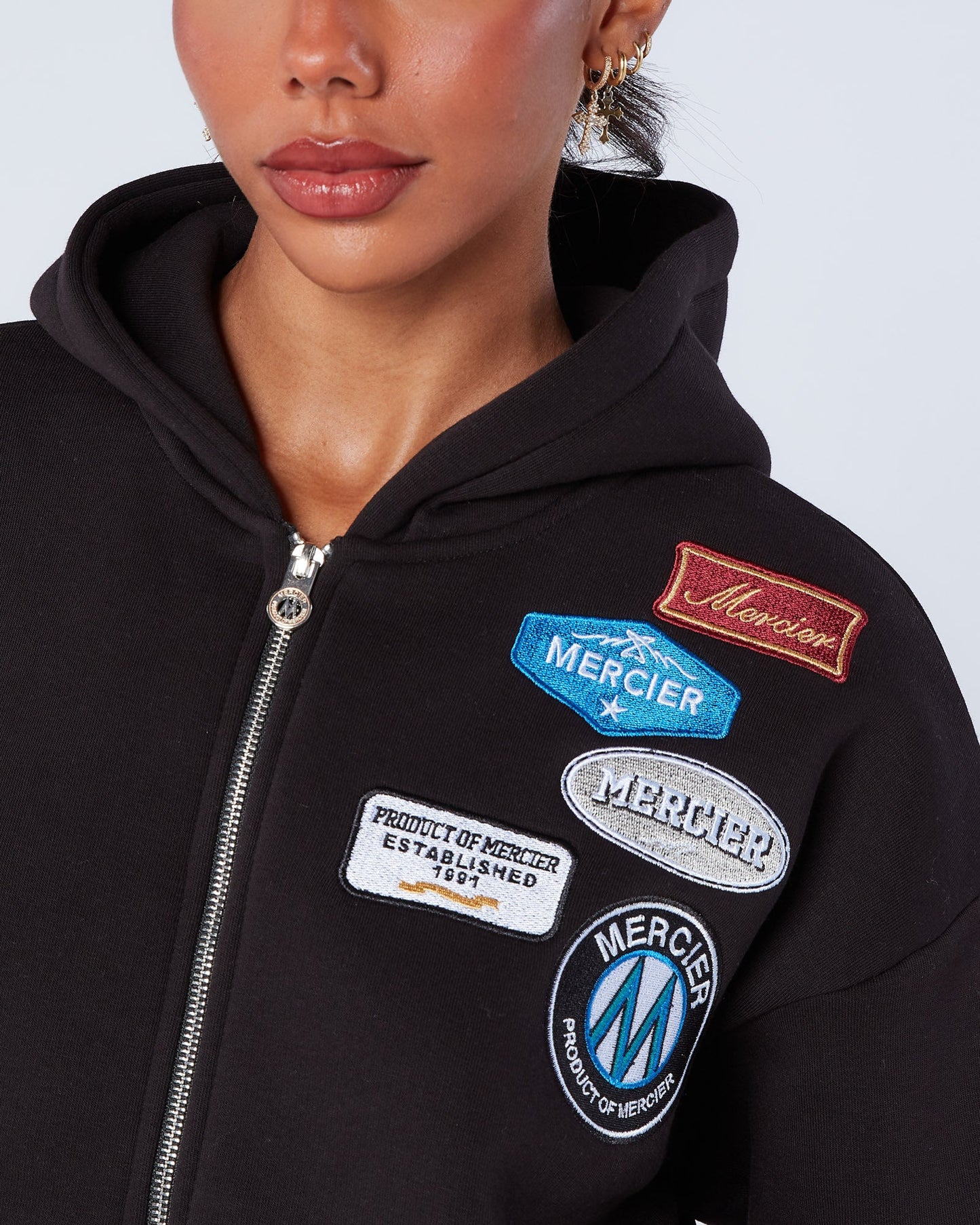 Womens OG Zip Hoodie Black