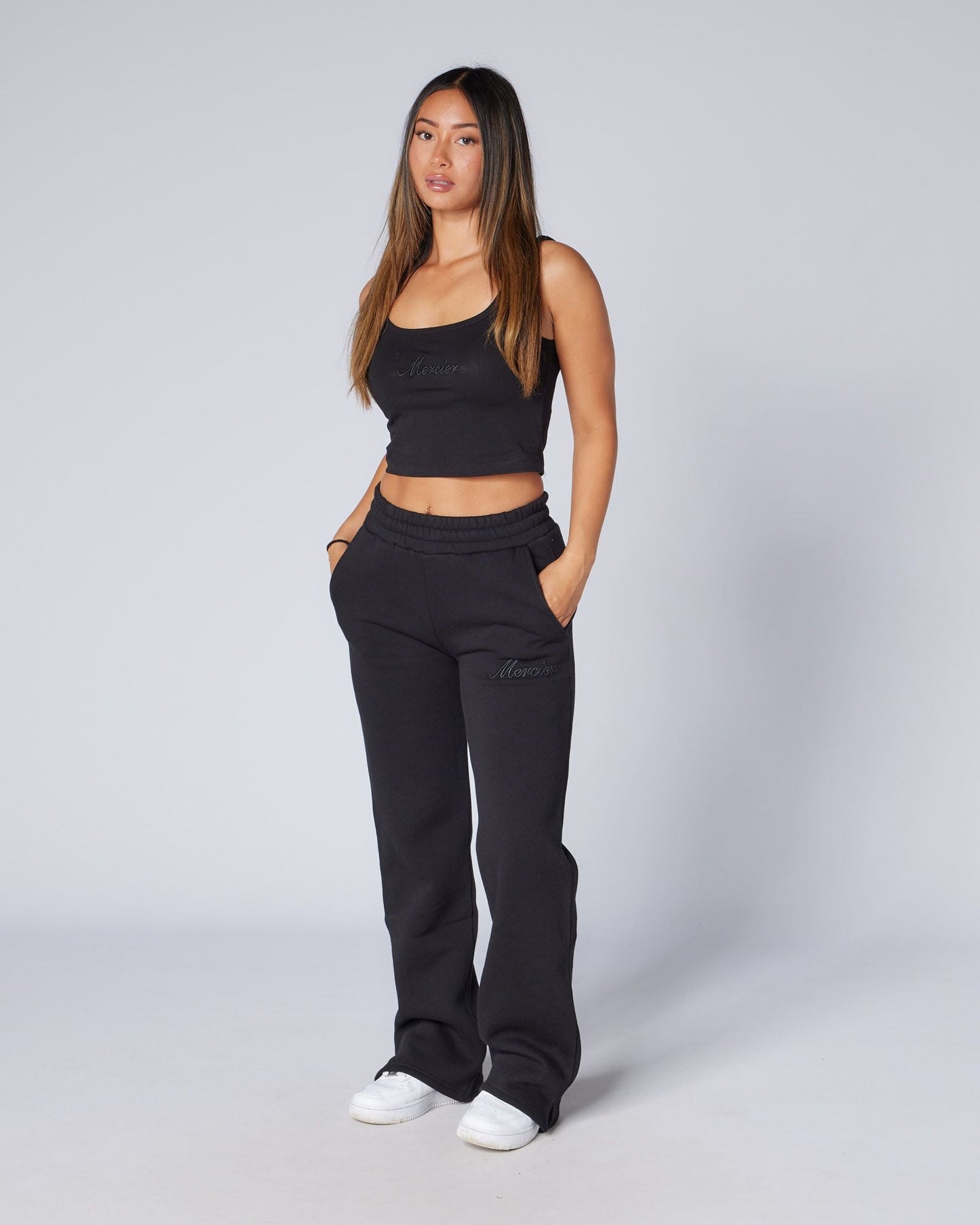 Womens Authenticity Strap Vest Black