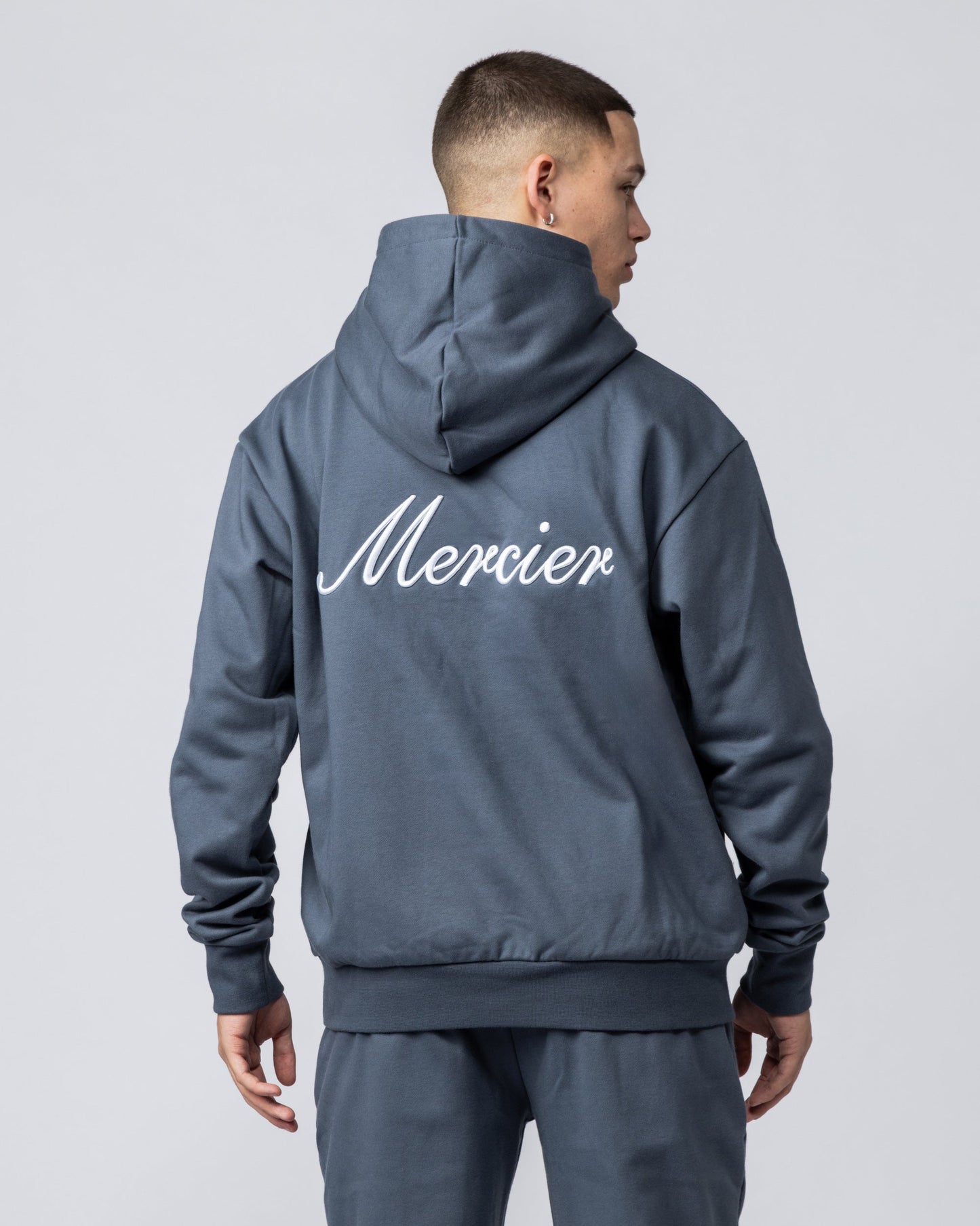 Authenticity Hoodie Blue Slate