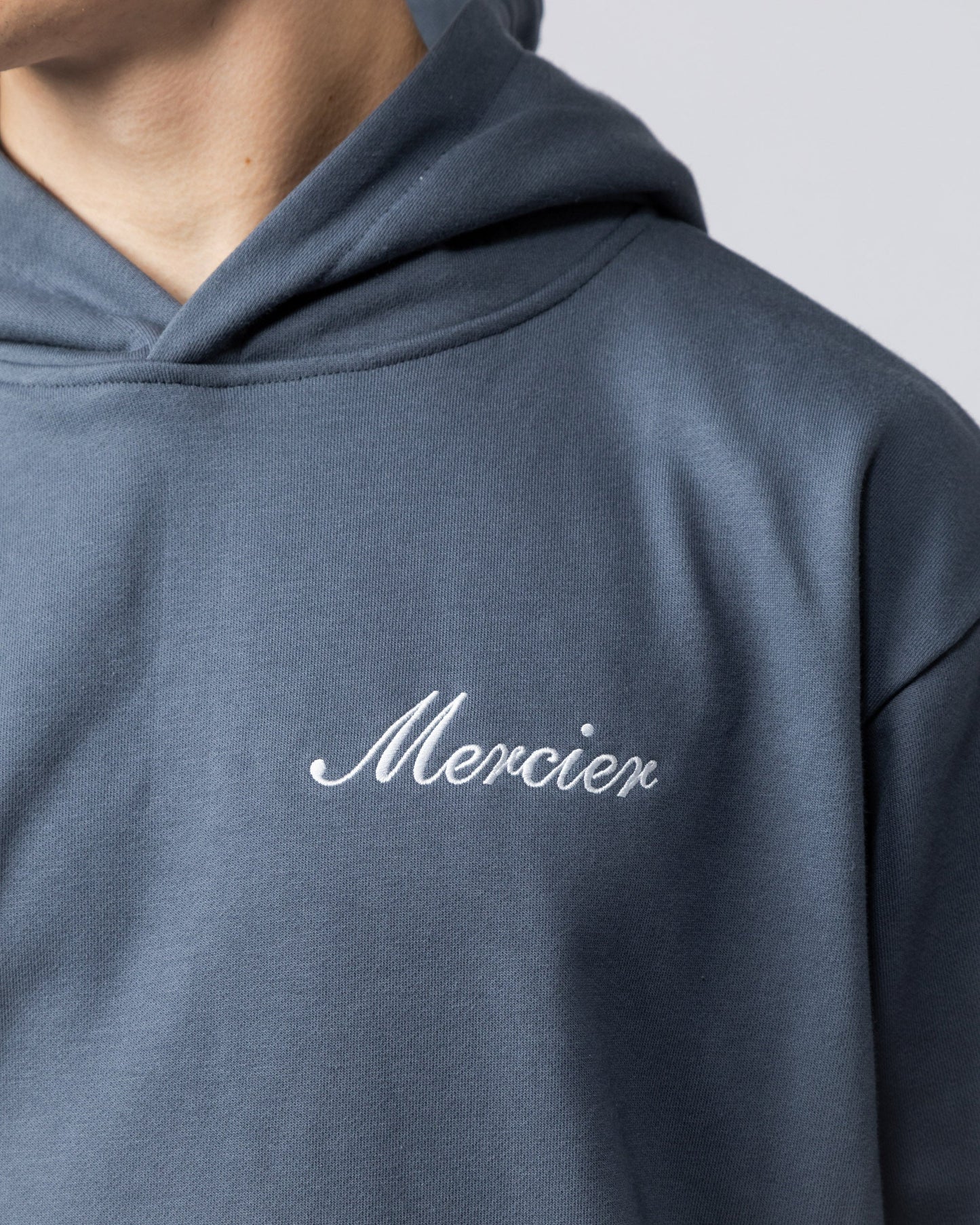 Authenticity Hoodie Blue Slate