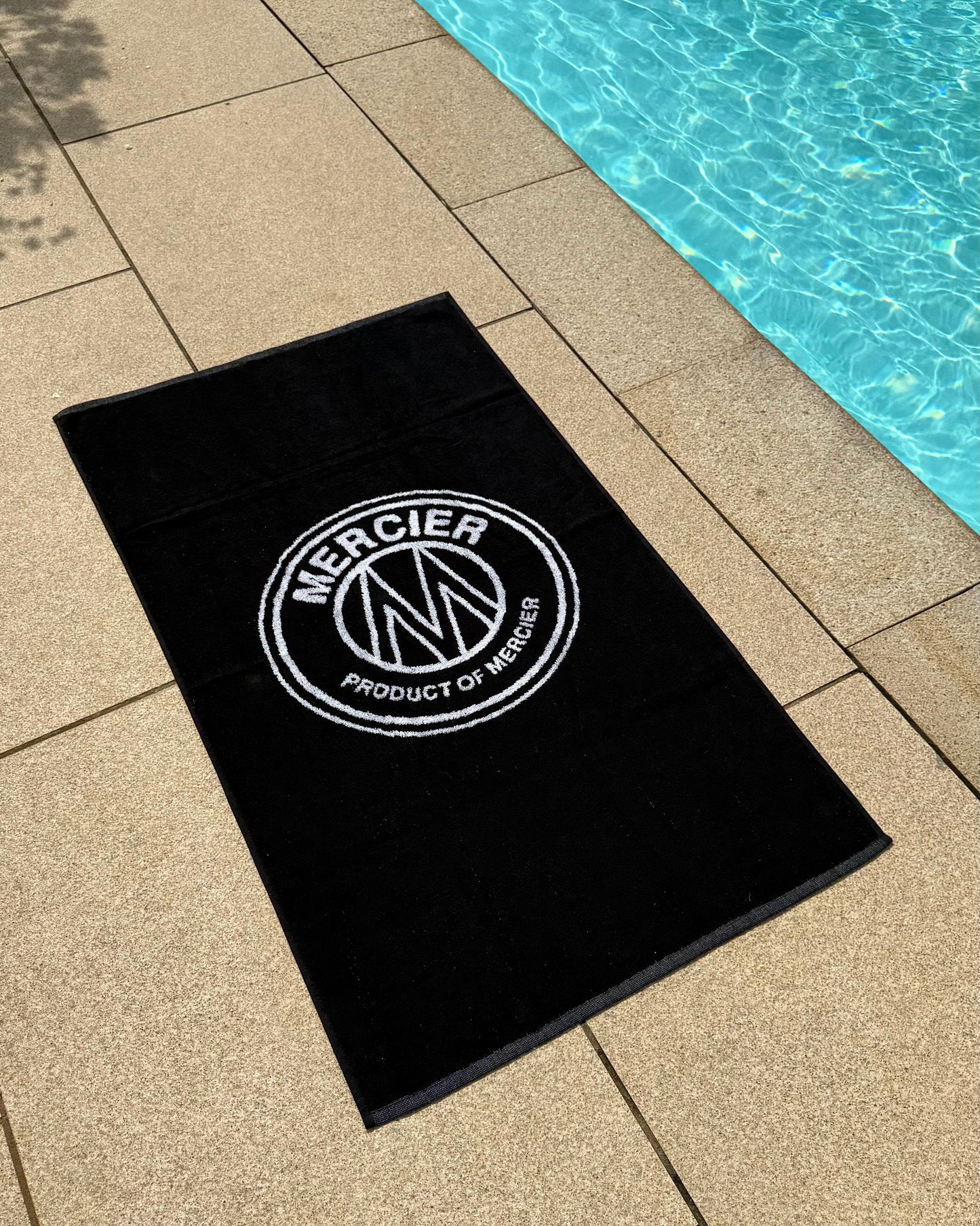 Mercier OG Logo Towel Black