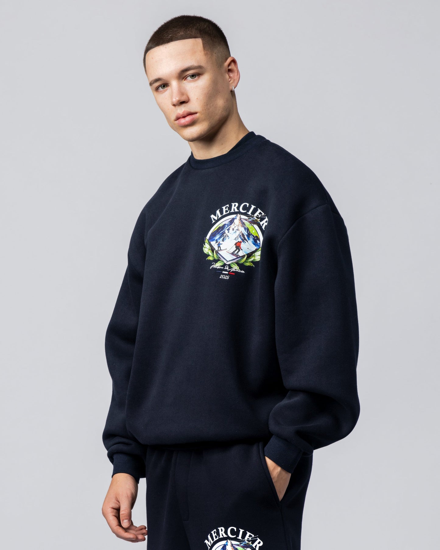 Mercski Crewneck Navy