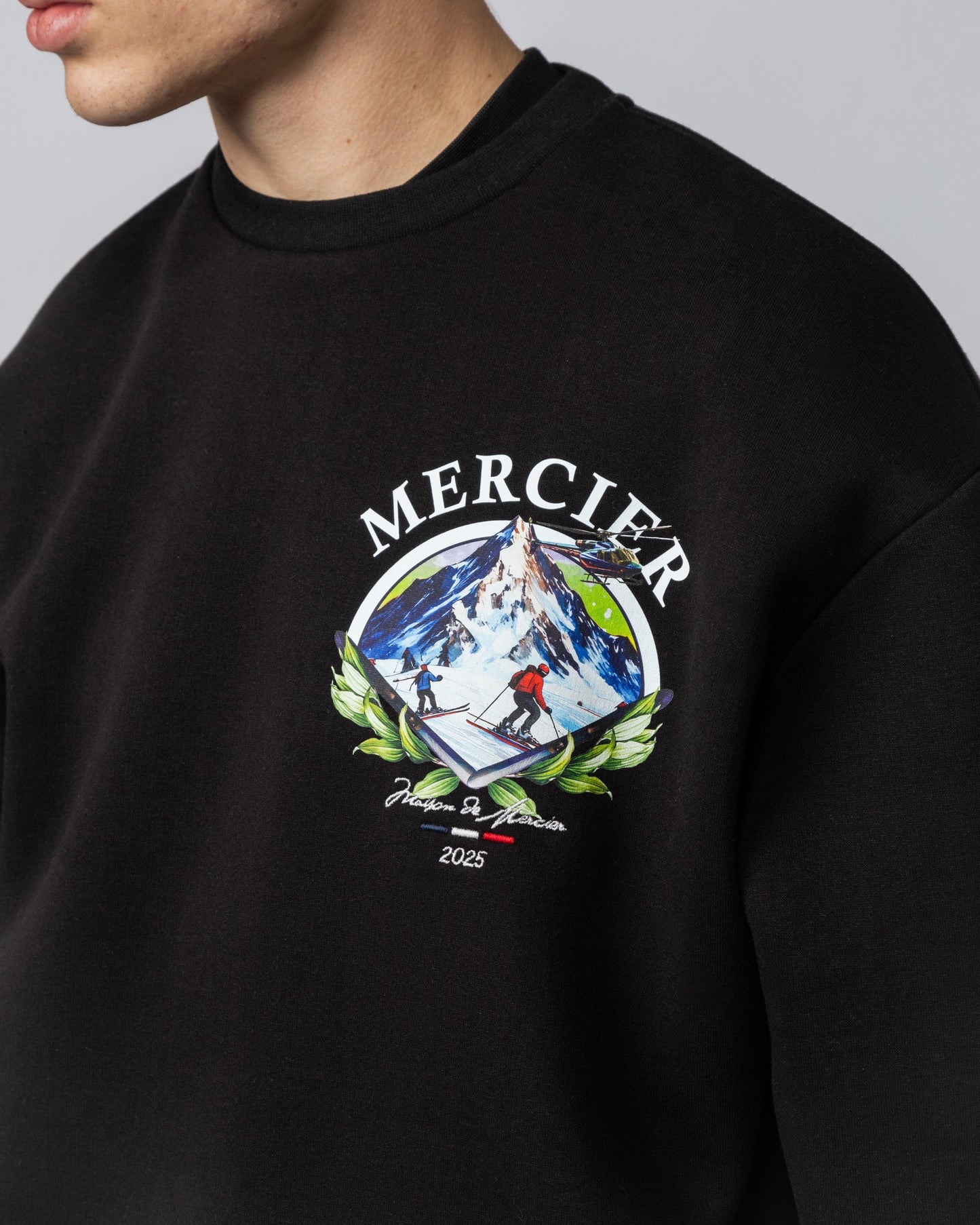 Mercski Crewneck Black
