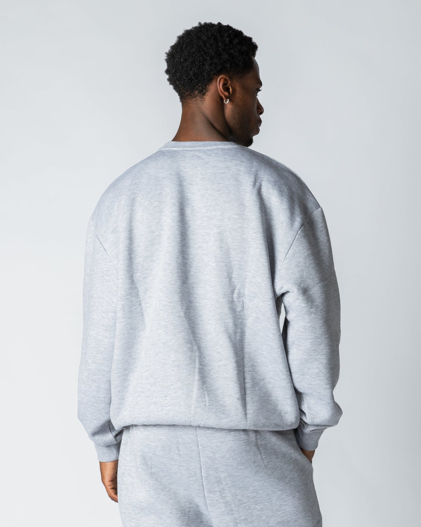 Relaxed OG Crewneck Grey Marl