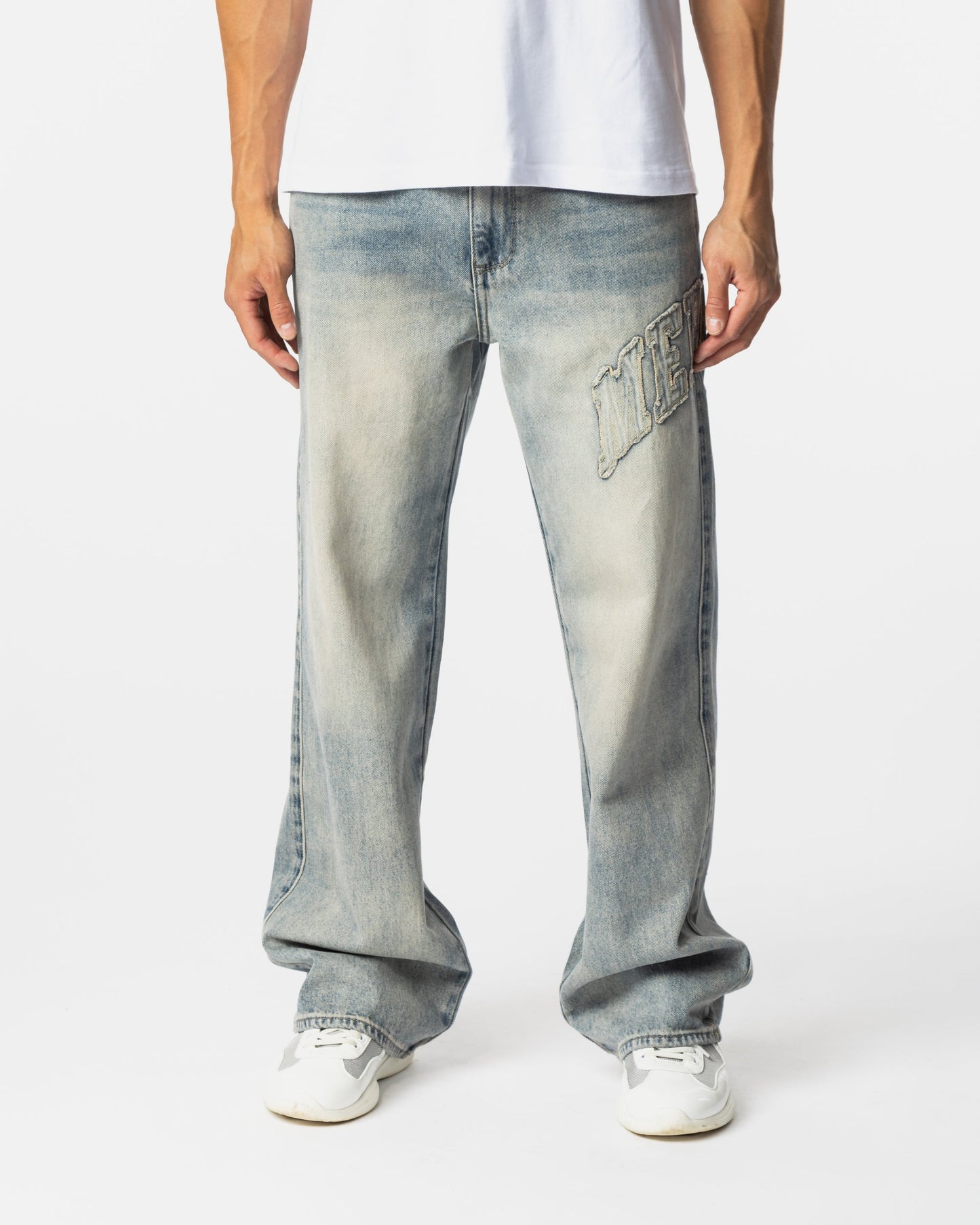 Vintage Blue Speedway Denim Jeans