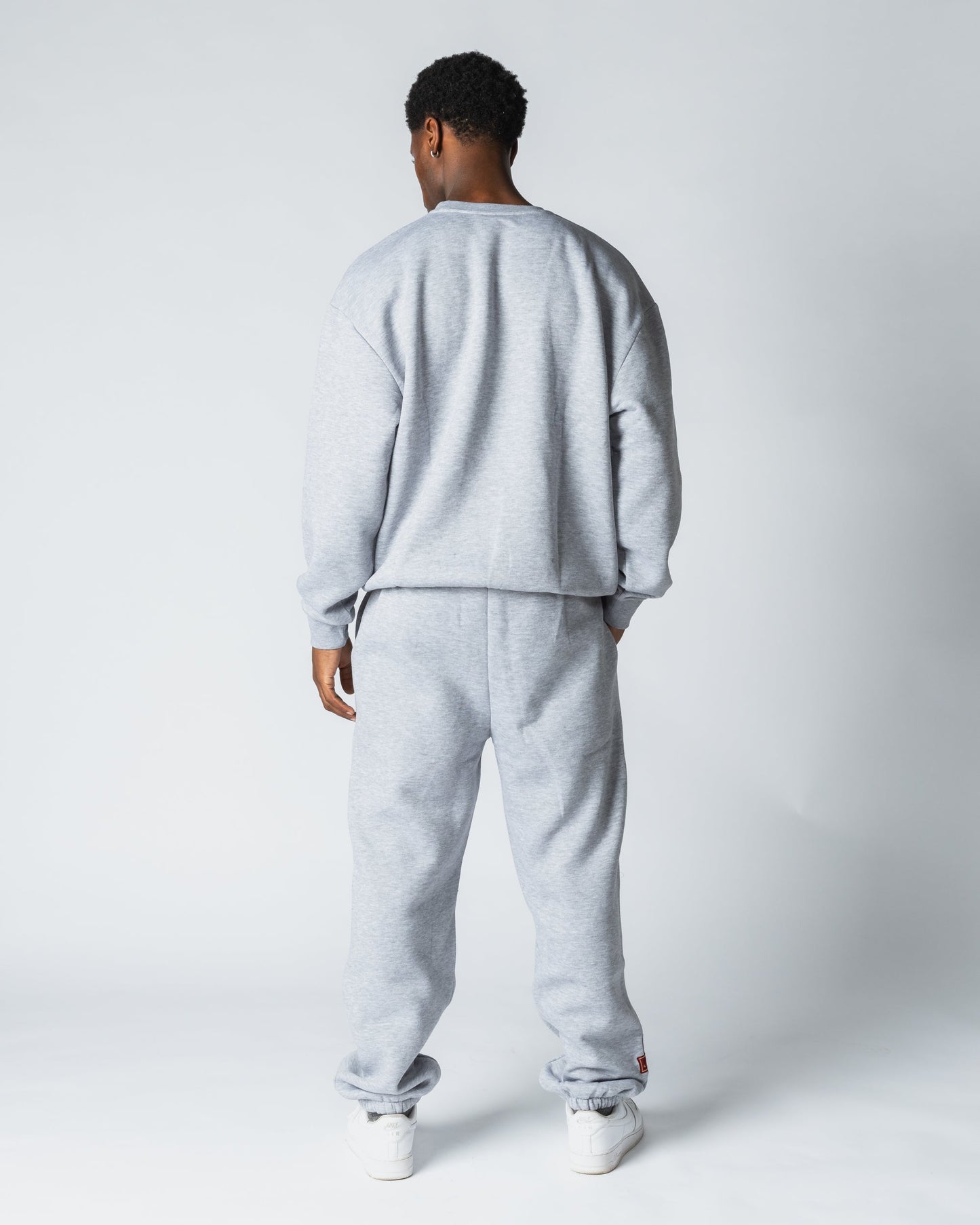 Relaxed OG Crewneck Grey Marl