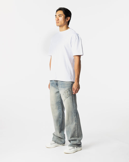 Vintage Blue Speedway Denim Jeans