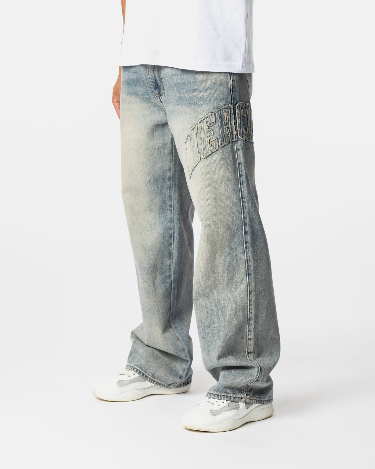 Vintage Blue Speedway Denim Jeans