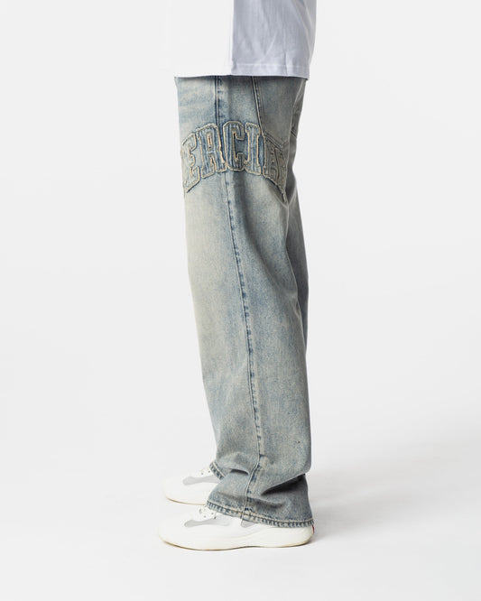 Vintage Blue Speedway Denim Jeans