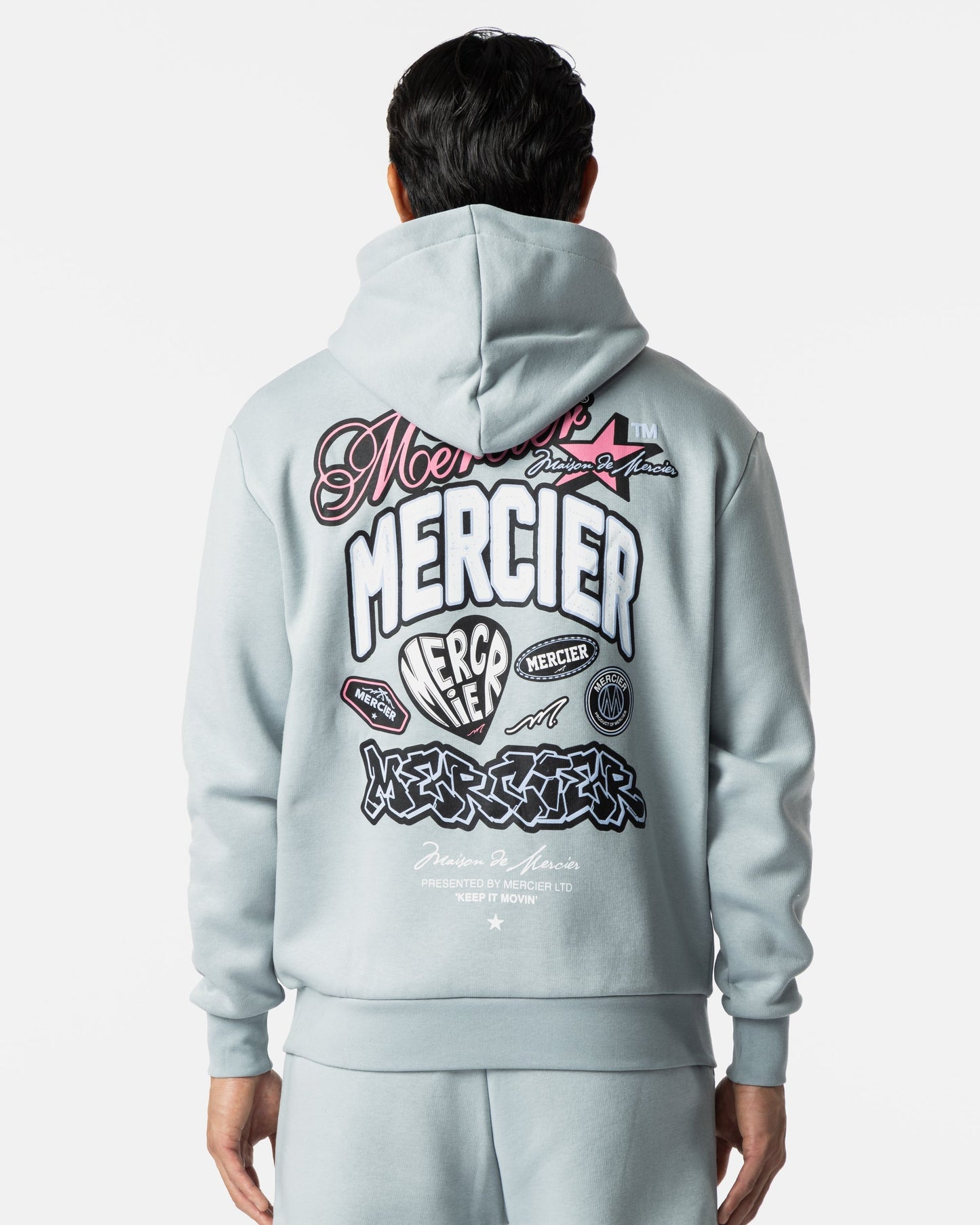 Guerrilla Hoodie Silver Cloud