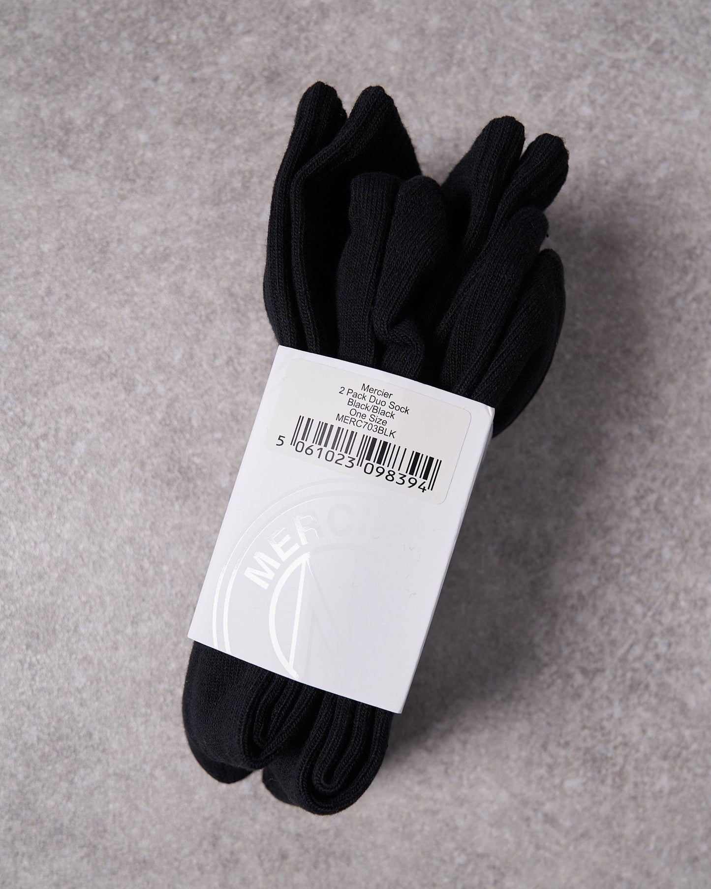 Signature Mercier 2pack Socks Black
